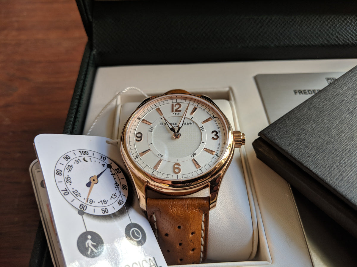 Horological Smartwatch Gents Notify (Rose-Gold) | Frederique Constant | Luby 