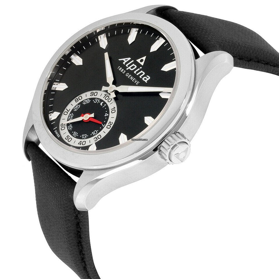 Horological Smartwatch (Black) | Alpina | Luby 