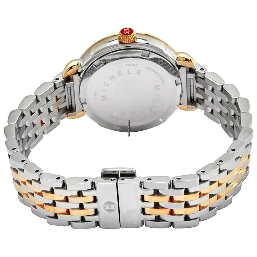 Serein Mid Two-Tone Diamond Watch | Michele | Luby 