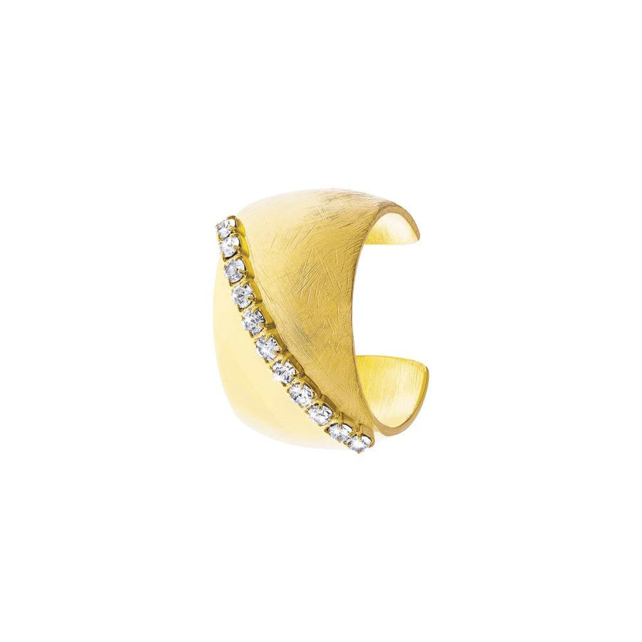New Moon Gold Ring
