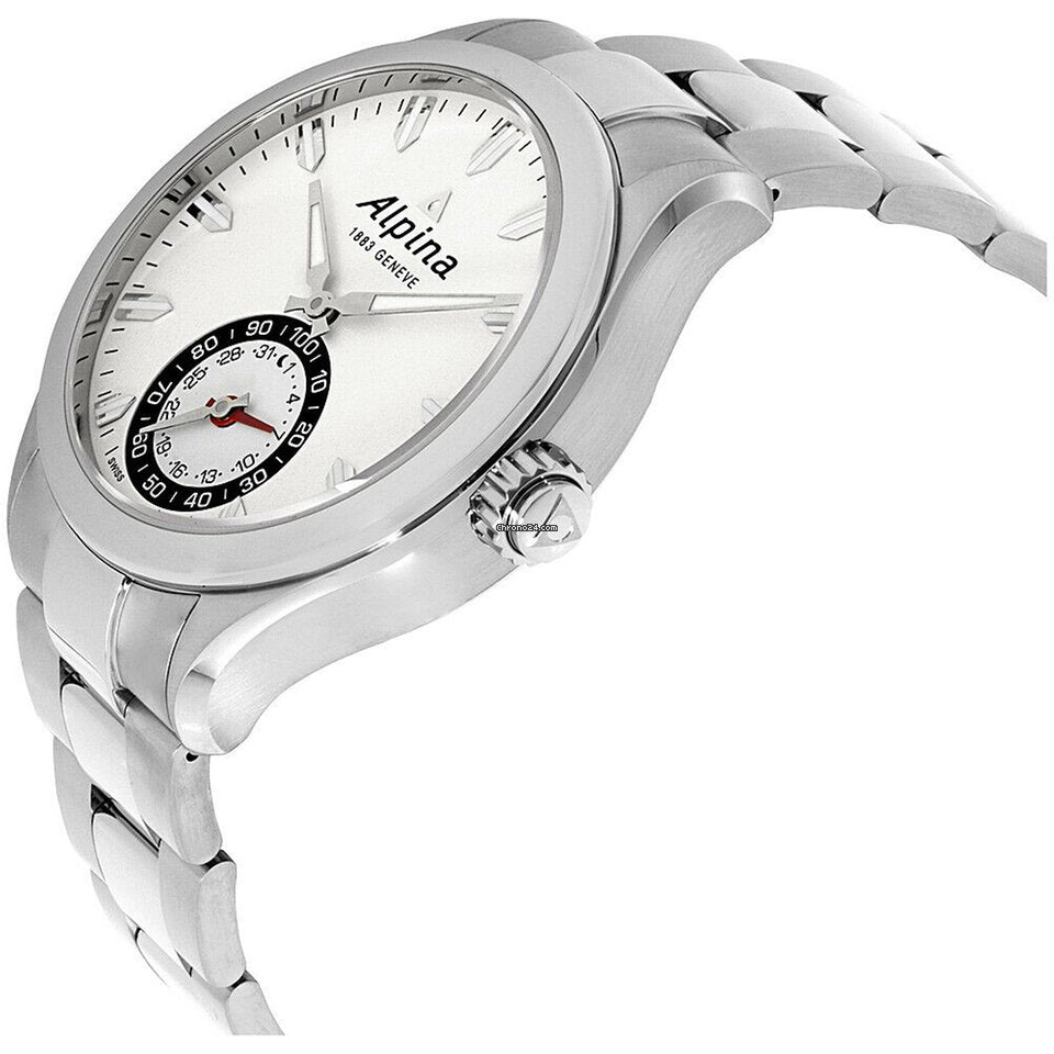 Horological Smartwatch (Silver-White) | Alpina | Luby 