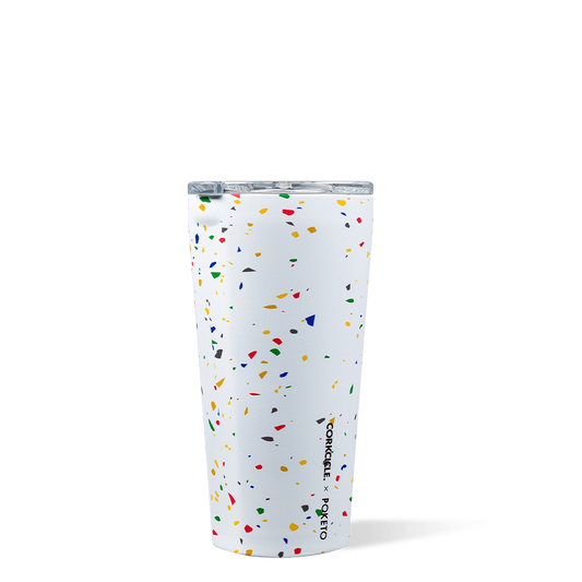 WHITE TERRAZZO TUMBLER | Corkcicle | Luby 