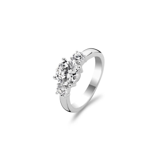 THREE ZIRCONIA RING | Ti Sento Milano | Luby 