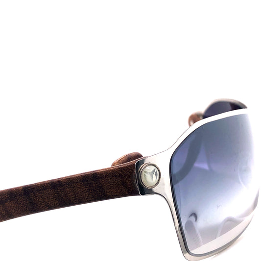 TechnoMarine Mirage Steel Sunglasses (Silver/Brown) | Techno Marine | Luby 