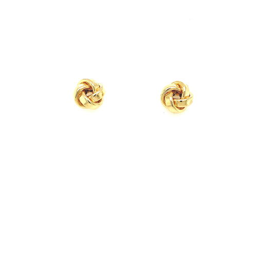 KNOT STUD EARRING | Luby Gold Collection | Luby 