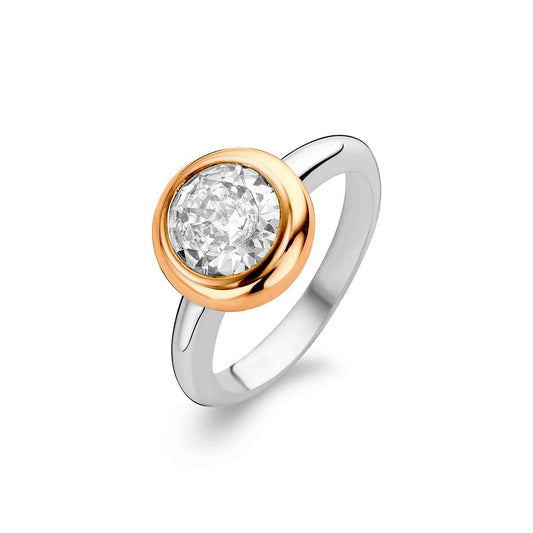 ROSE GOLD WIDE RING | Ti Sento Milano | Luby 