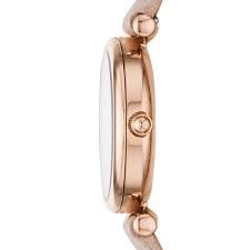 Carlie Mini Watch (Rose-Gold) | Fossil | Luby 