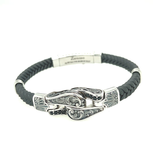 Black Spinels Bracelet | Zancan | Luby 