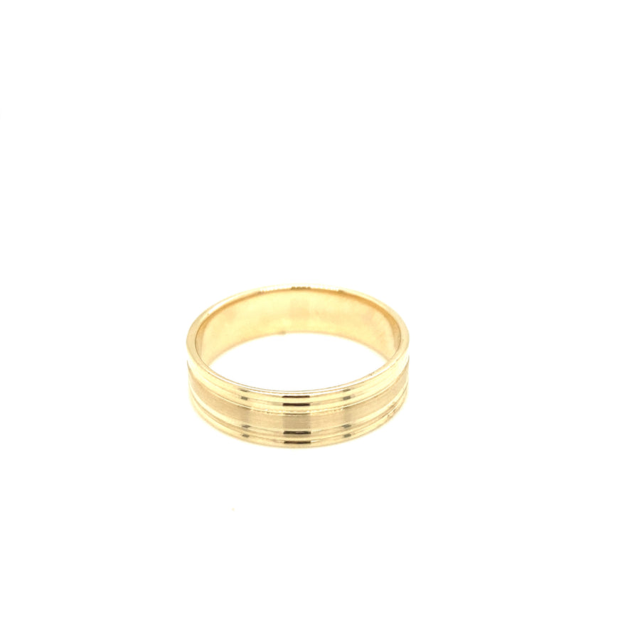 Anillo de bodas de oro de 14 quilates
