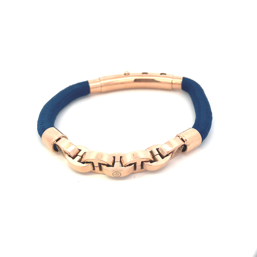 Cordón Simple Mariner Links Oro Rosa