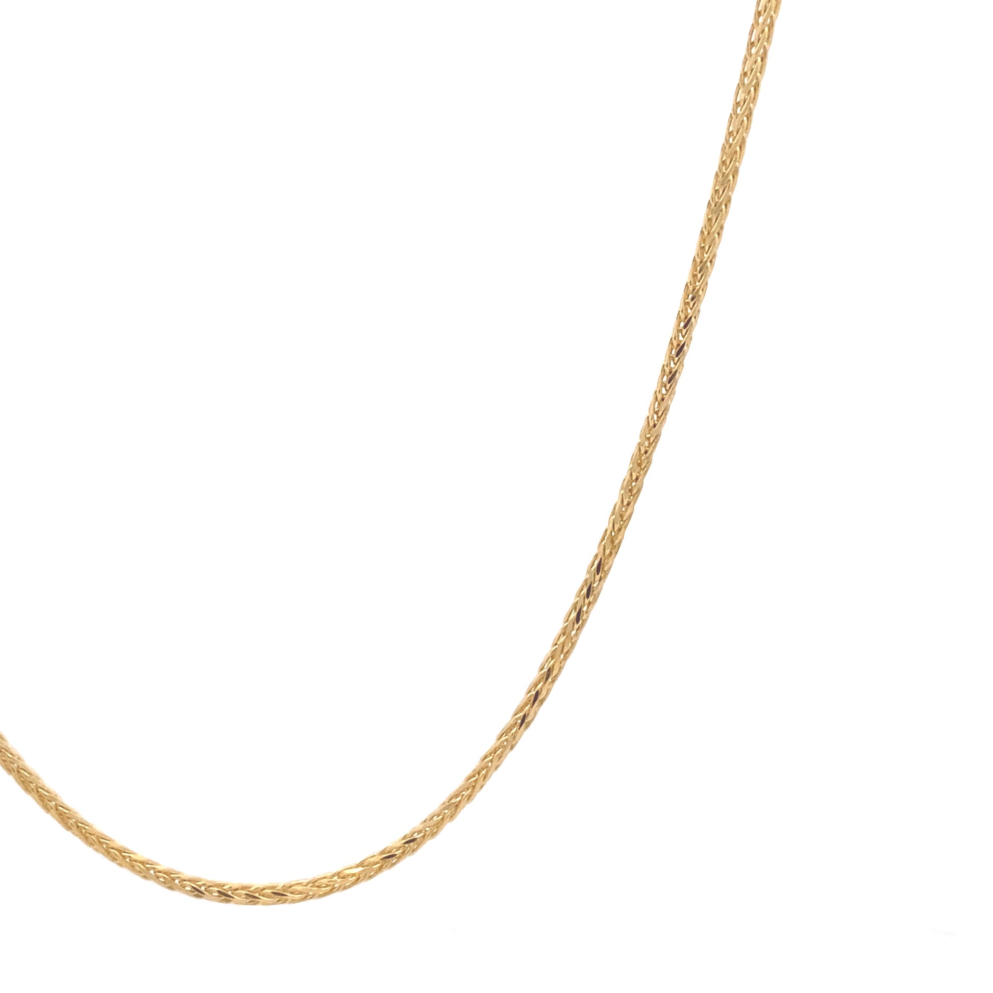 14K Gold Fancy Snake Link Chain | Luby Gold Collection | Luby 
