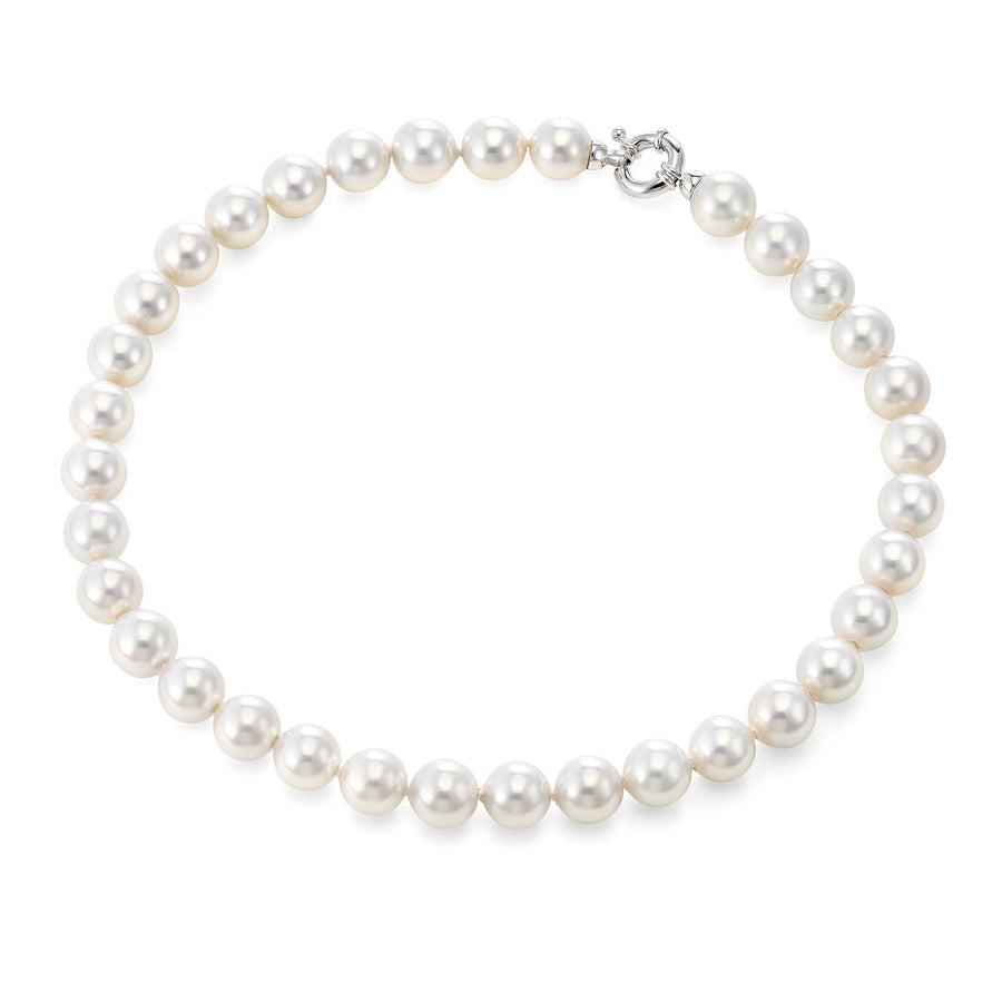 White Pearl Necklace (10mm)