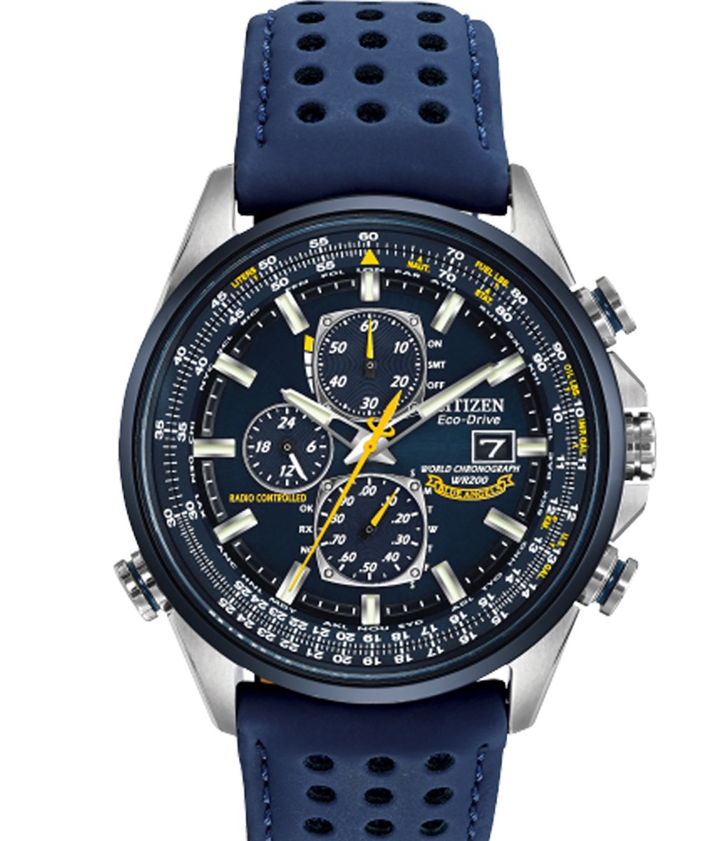 Blue Angels World Chronograph A-T (Blue) | Citizen | Luby 