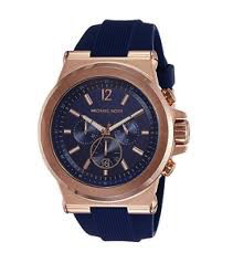 Men's Navy Dylan Watch (Blue/RoseGold) | Michael Kors | Luby 