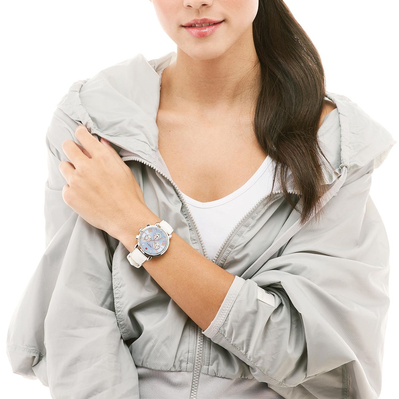 Sporty Sail Stainless Sky Sunray Watch | Michele | Luby 