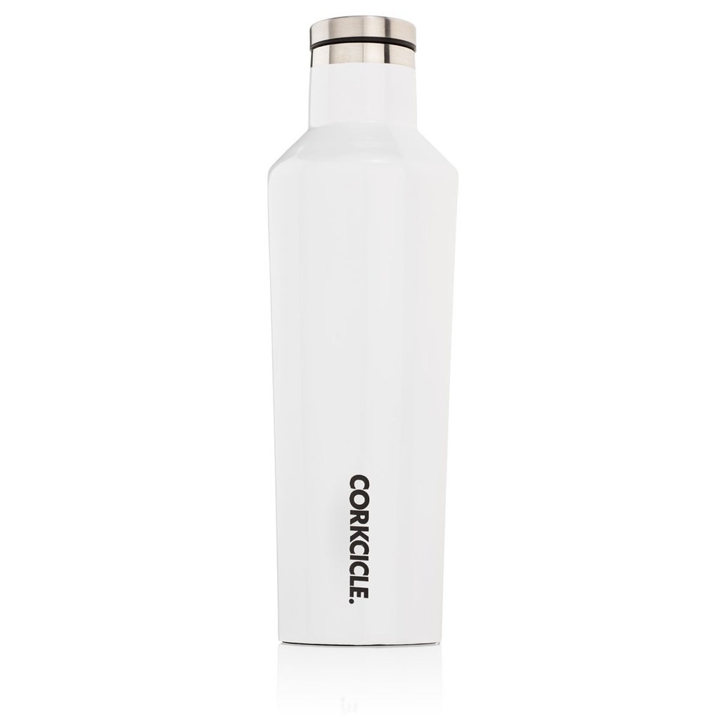 GLOSS WHITE CANTEEN (16oz) | Corkcicle | Luby 