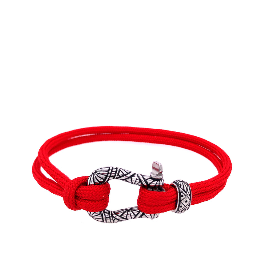 Cord Bracelet with U-Lock