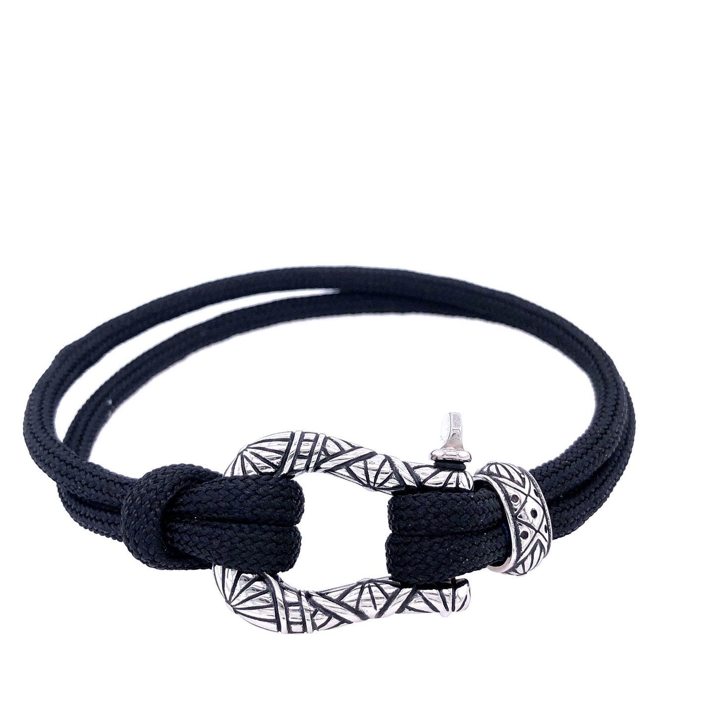 Cord Bracelet with U-Lock | ARZ Steel | Luby 