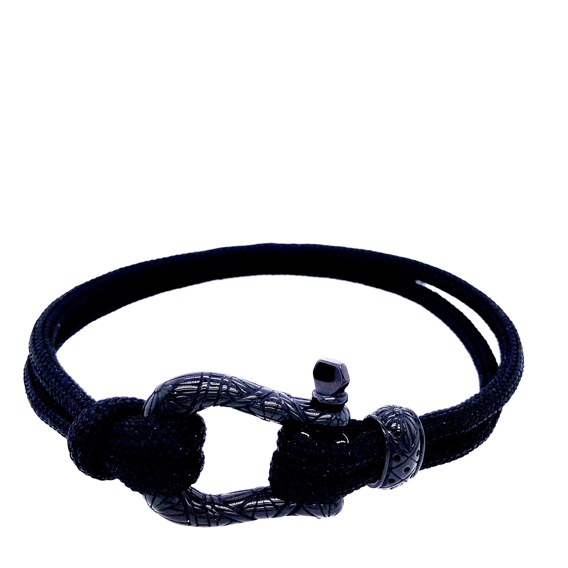 Cord Bracelet with U-Lock | ARZ Steel | Luby 