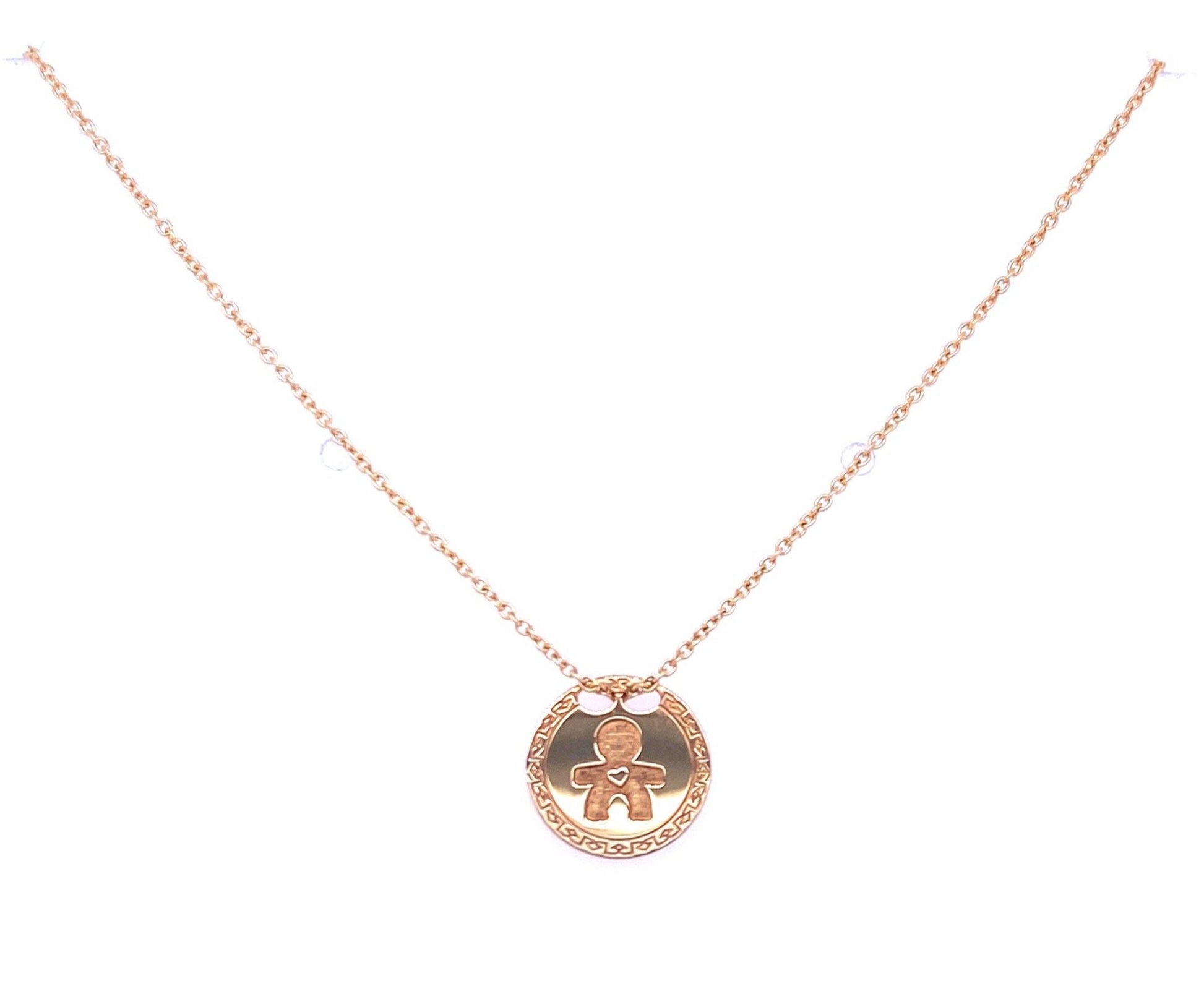 MyWorld Pendant Gold Necklace | Rebecca | Luby 