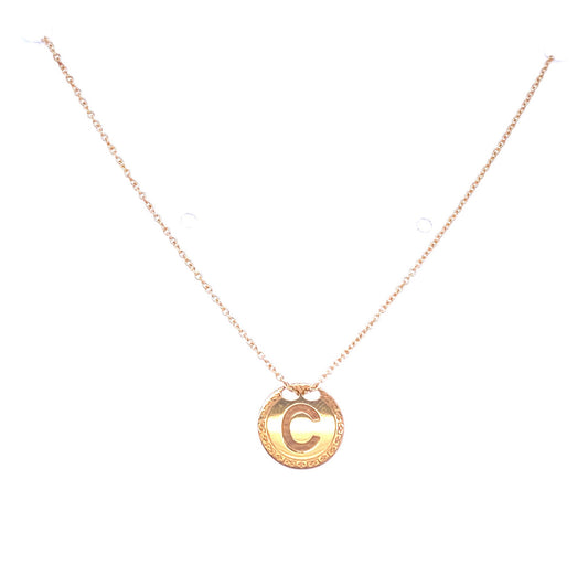 MyWorld Pendant Gold Necklace | Rebecca | Luby 