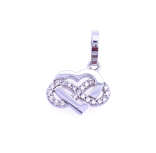 MyWorld Infinity and Heart Charm | Rebecca | Luby 