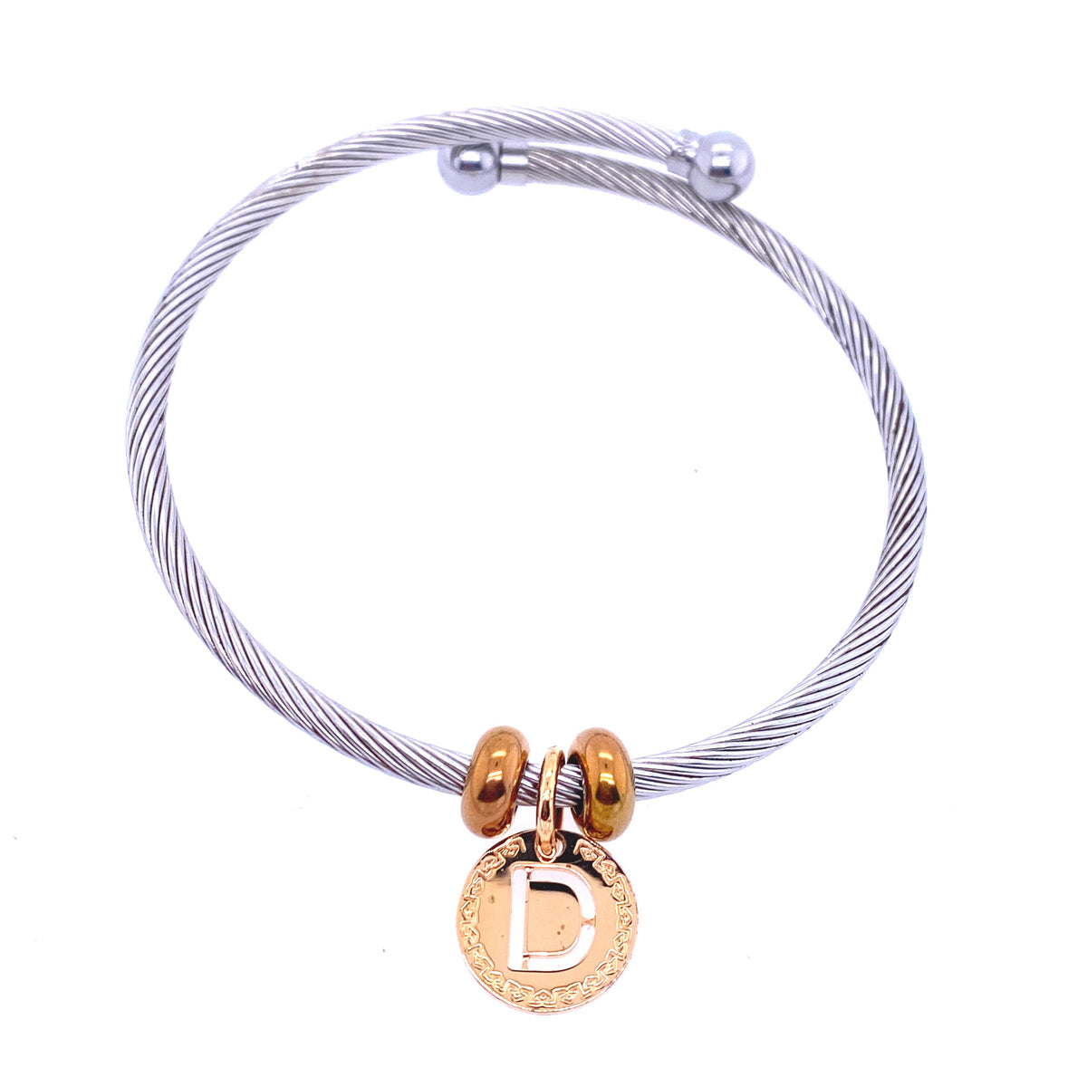 MyWorld Letter Mesh Bracelet | Rebecca | Luby 
