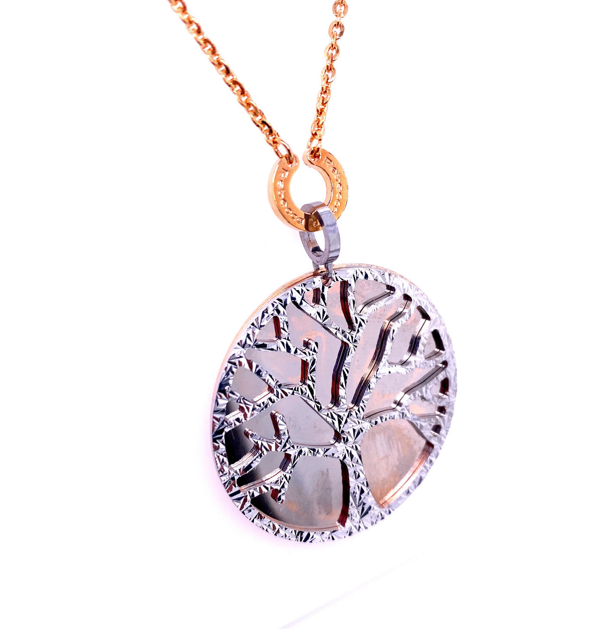R-Zero Tree of Life Necklace (Gold) | Rebecca | Luby 
