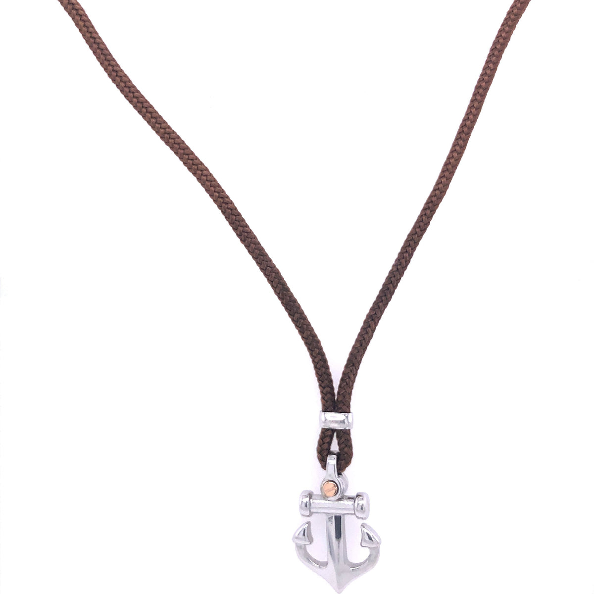 Anchor Pendant with Kevlar Necklace | Zancan | Luby 