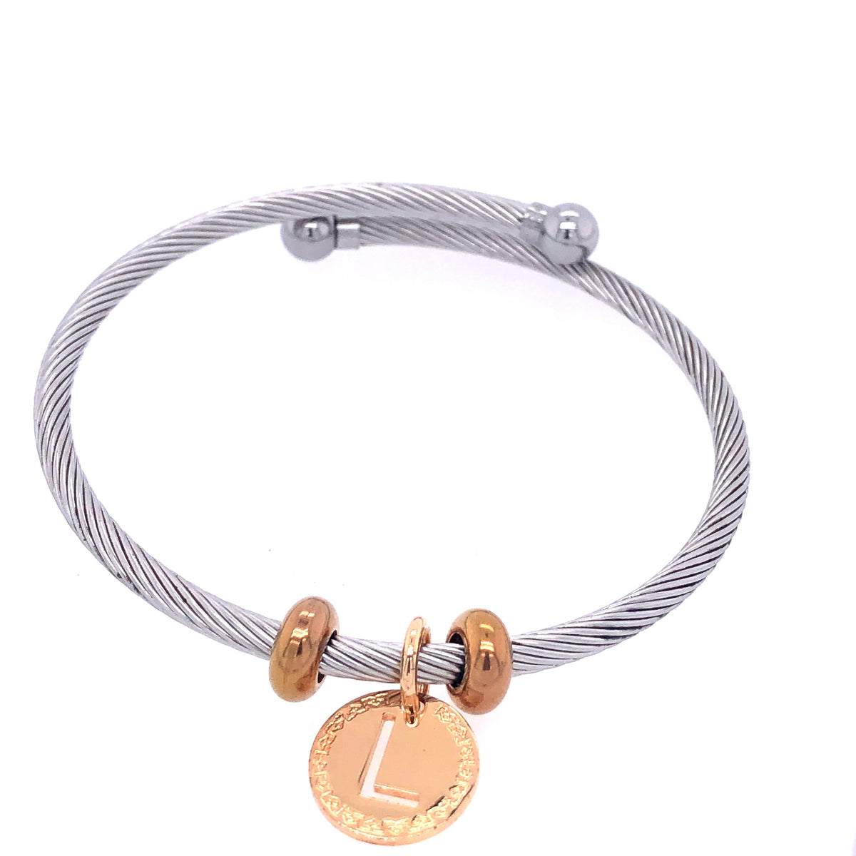 MyWorld Letter Mesh Bracelet | Rebecca | Luby 