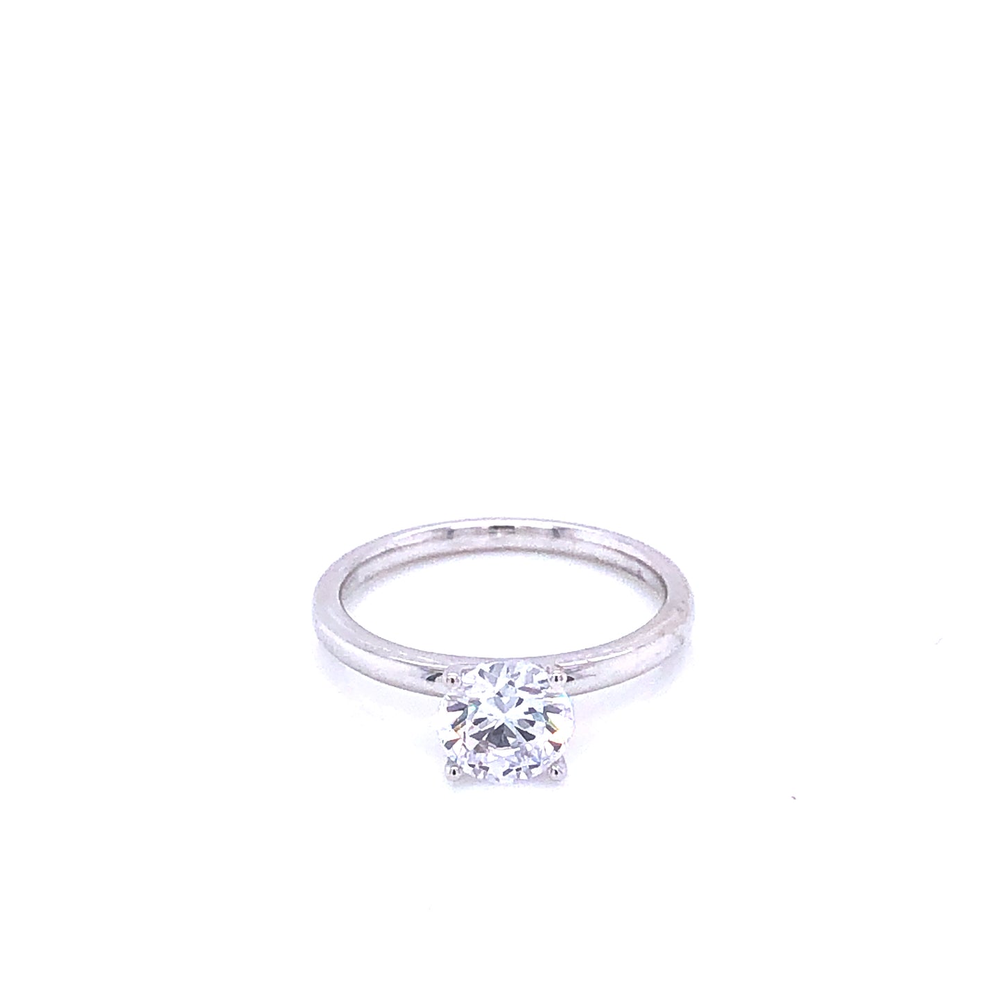 Zeghani White Gold Semi-Mounted Engagement Ring | Zeghani | Luby 