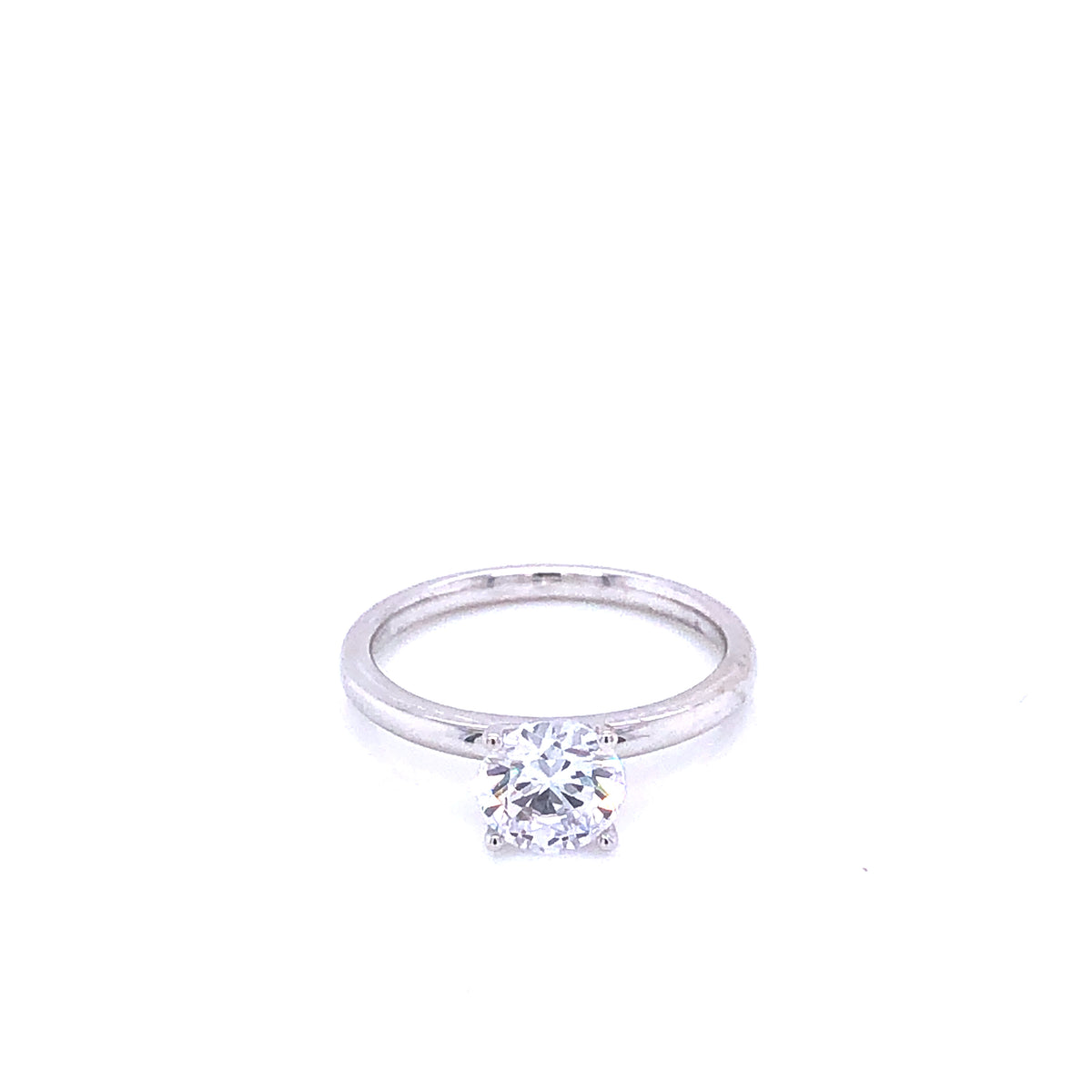 Zeghani White Gold Semi-Mounted Engagement Ring | Zeghani | Luby 