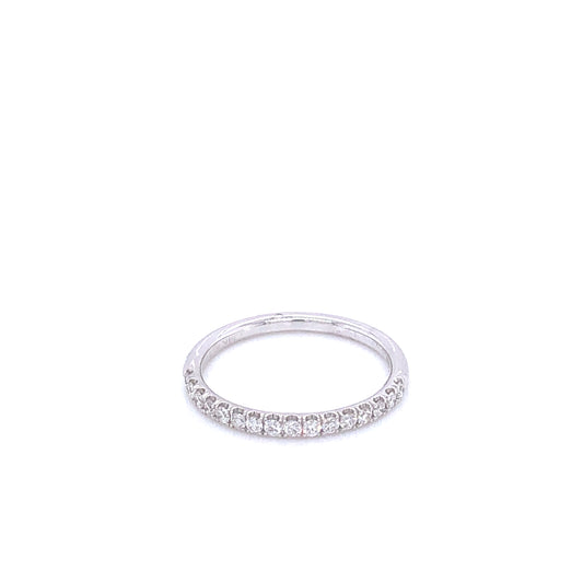 Zeghani White Gold Wedding Band | Zeghani | Luby 