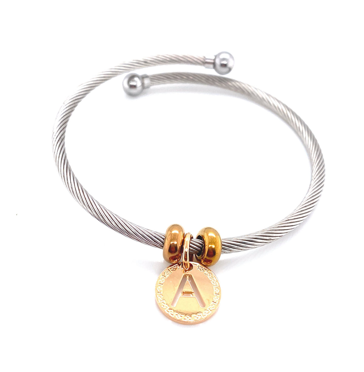 MyWorld Letter Mesh Bracelet | Rebecca | Luby 