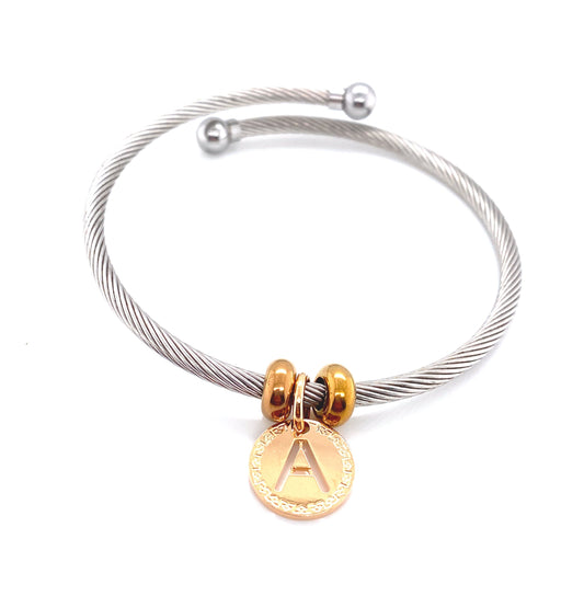 MyWorld Letter Mesh Bracelet | Rebecca | Luby 