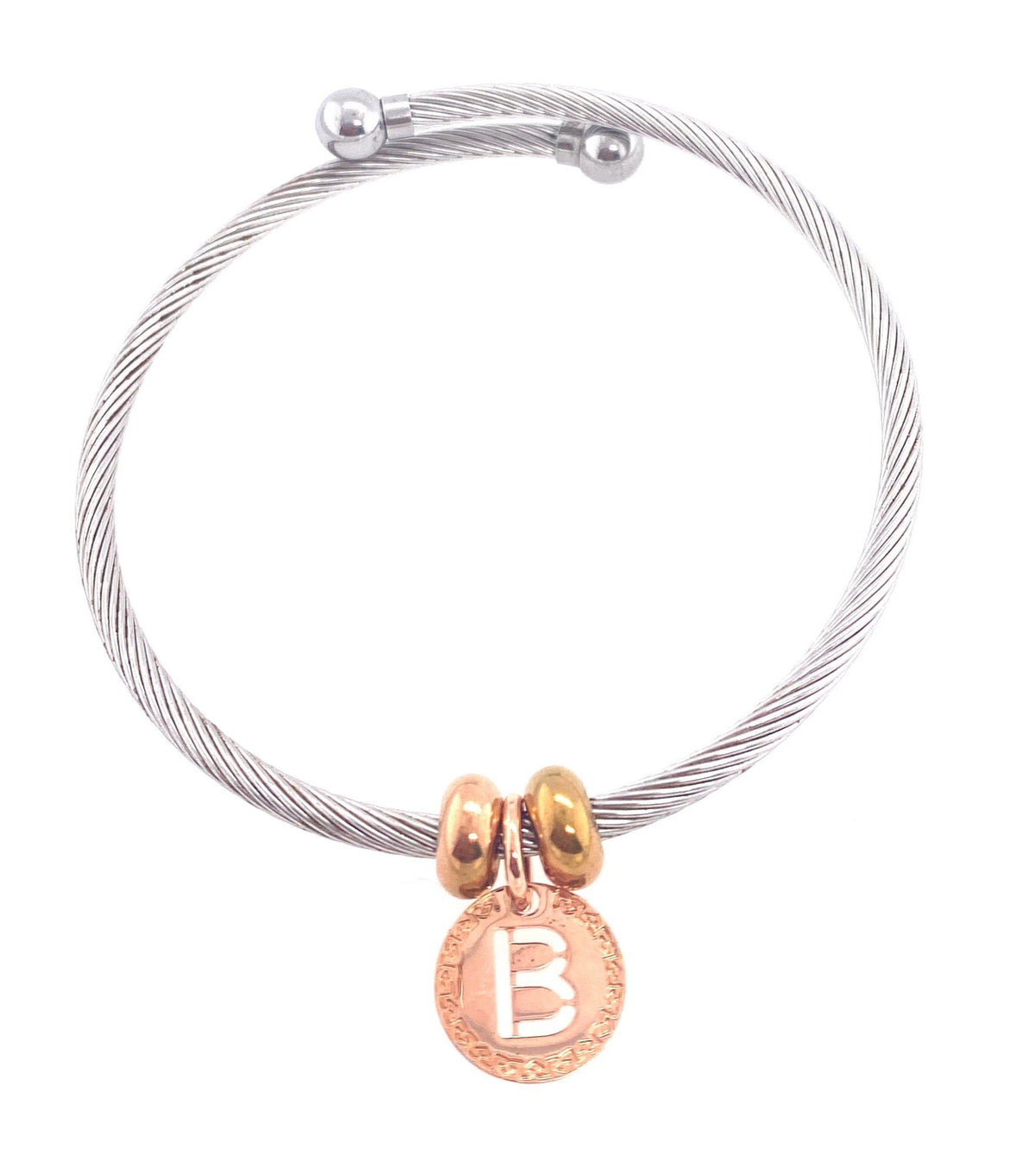 MyWorld Letter Mesh Bracelet | Rebecca | Luby 