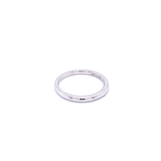 Zeghani White Gold Wedding Band | Zeghani | Luby 