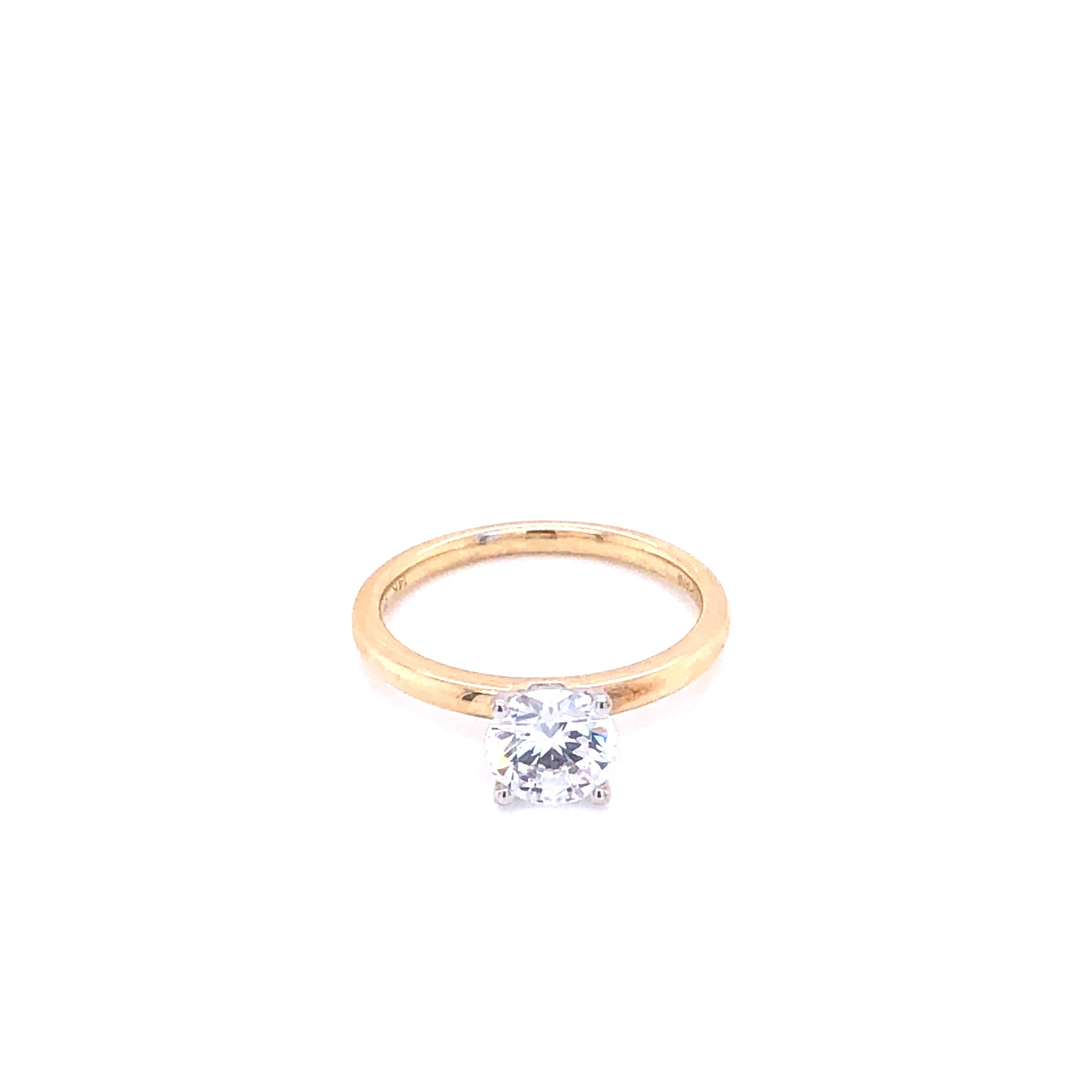 Zeghani Gold Semi-Mounted Engagement Ring | Zeghani | Luby 