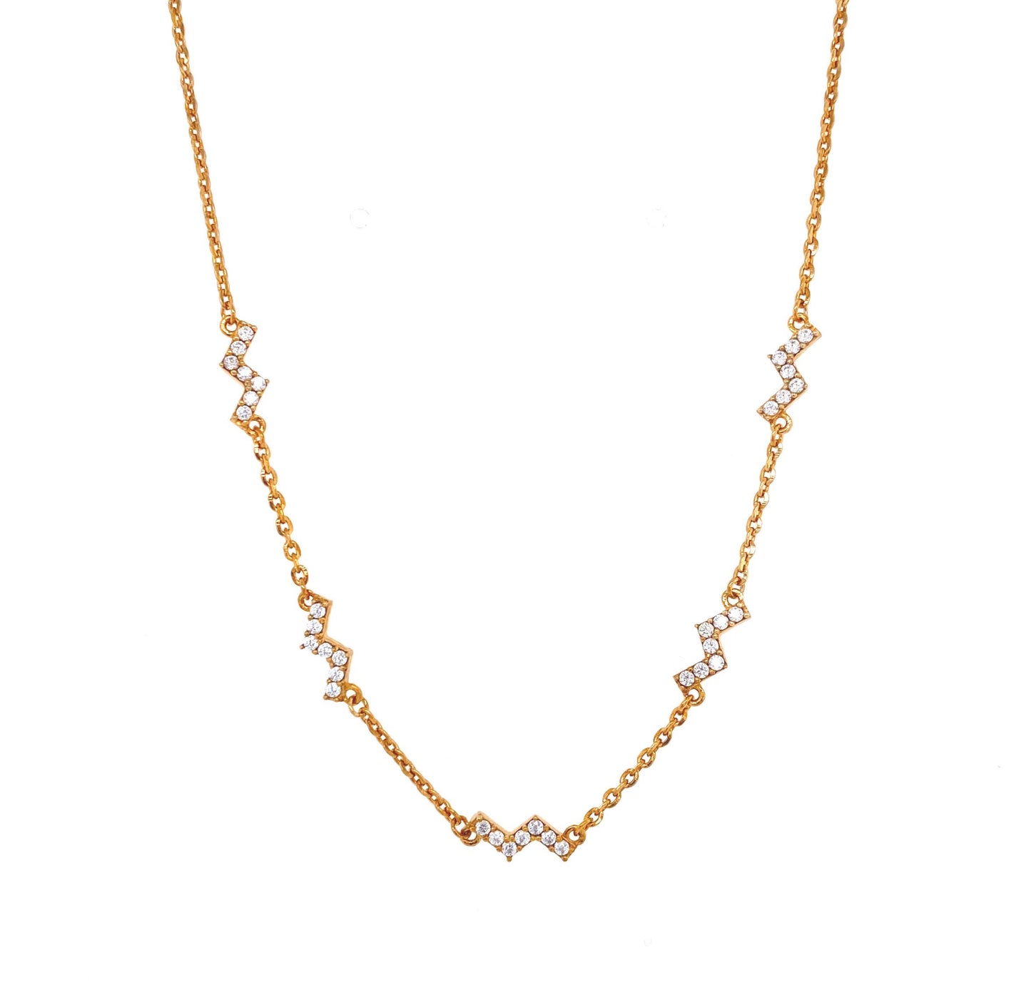 Dubai Necklace (Gold) | Rebecca | Luby 