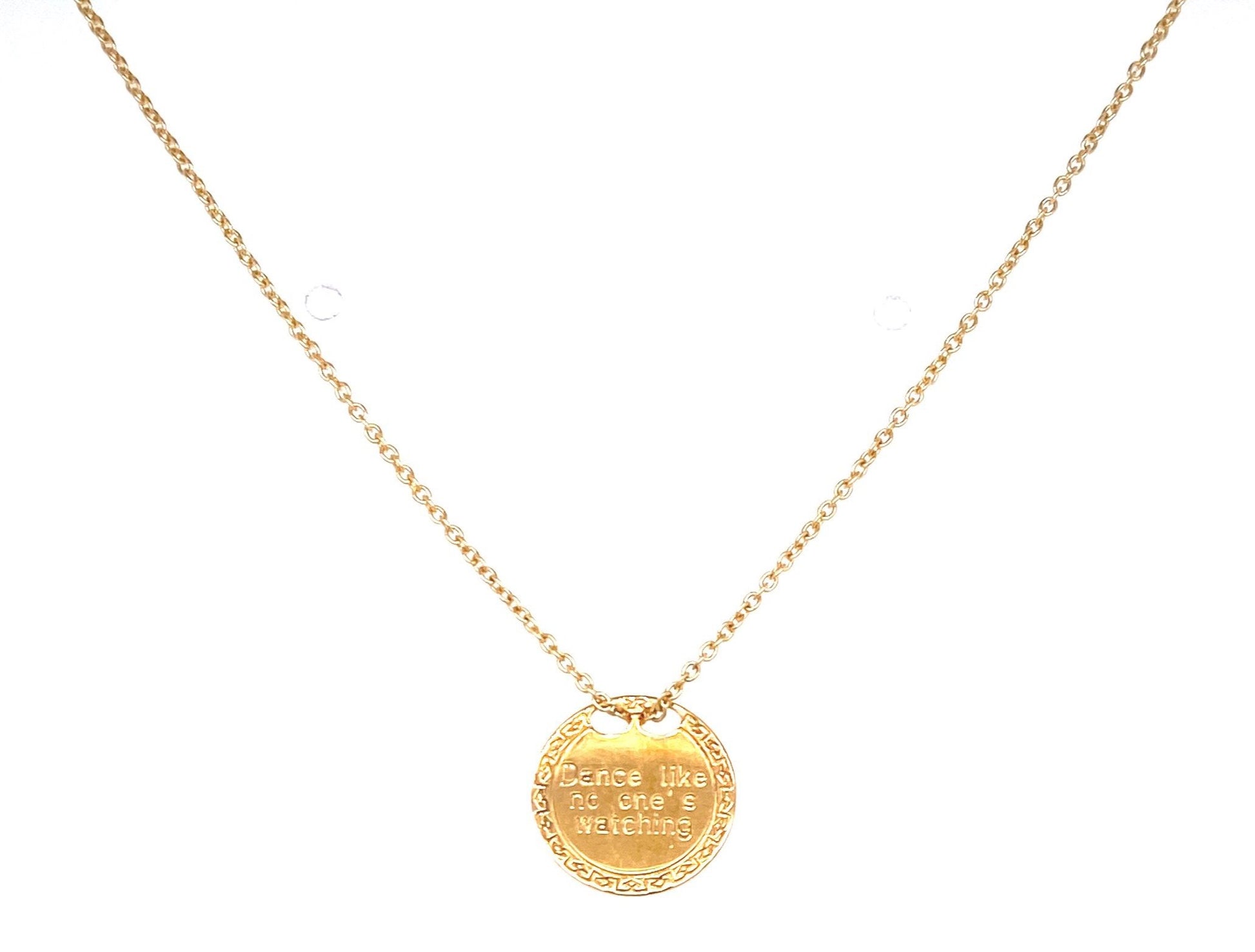 MyWorld Pendant Gold Necklace | Rebecca | Luby 