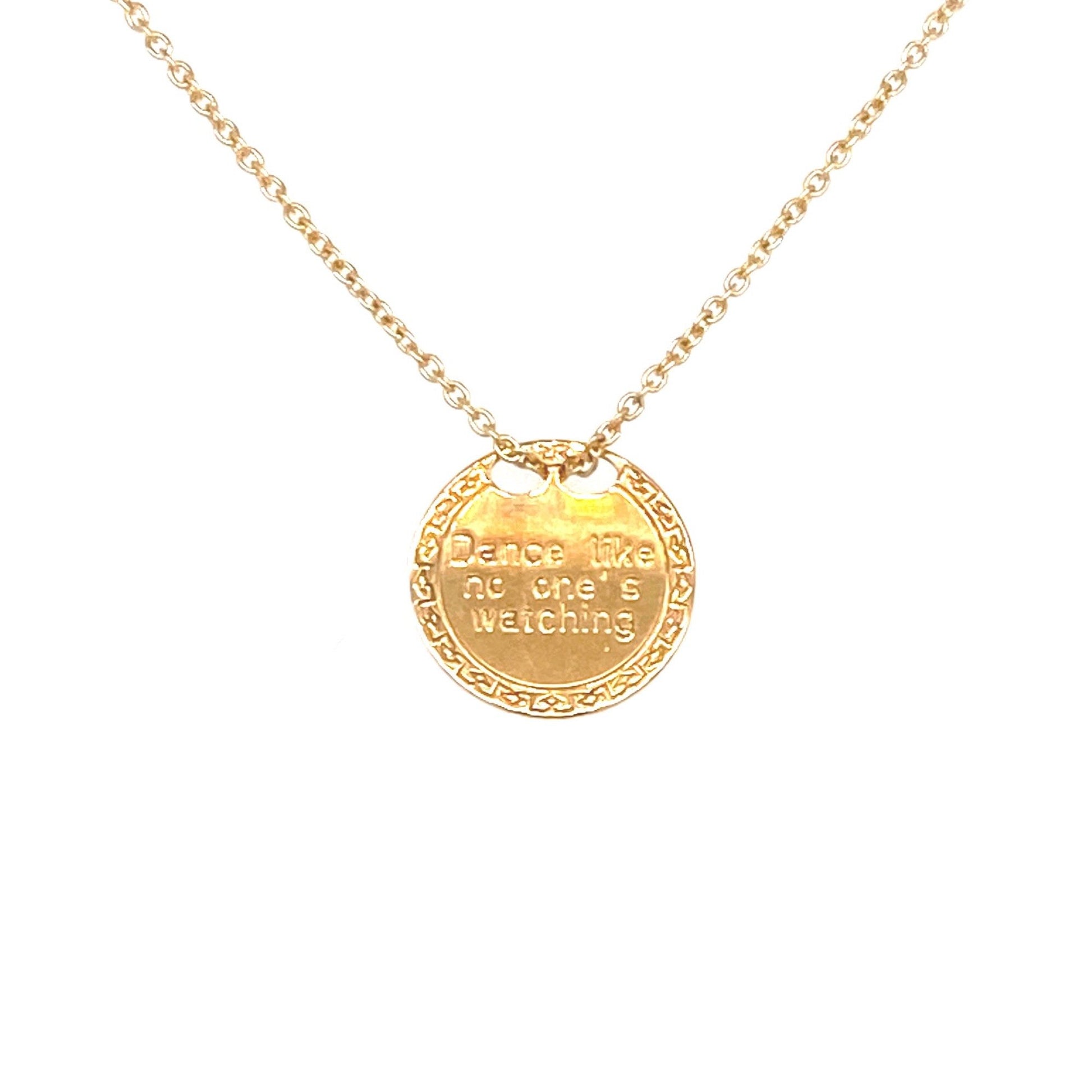 MyWorld Pendant Gold Necklace | Rebecca | Luby 