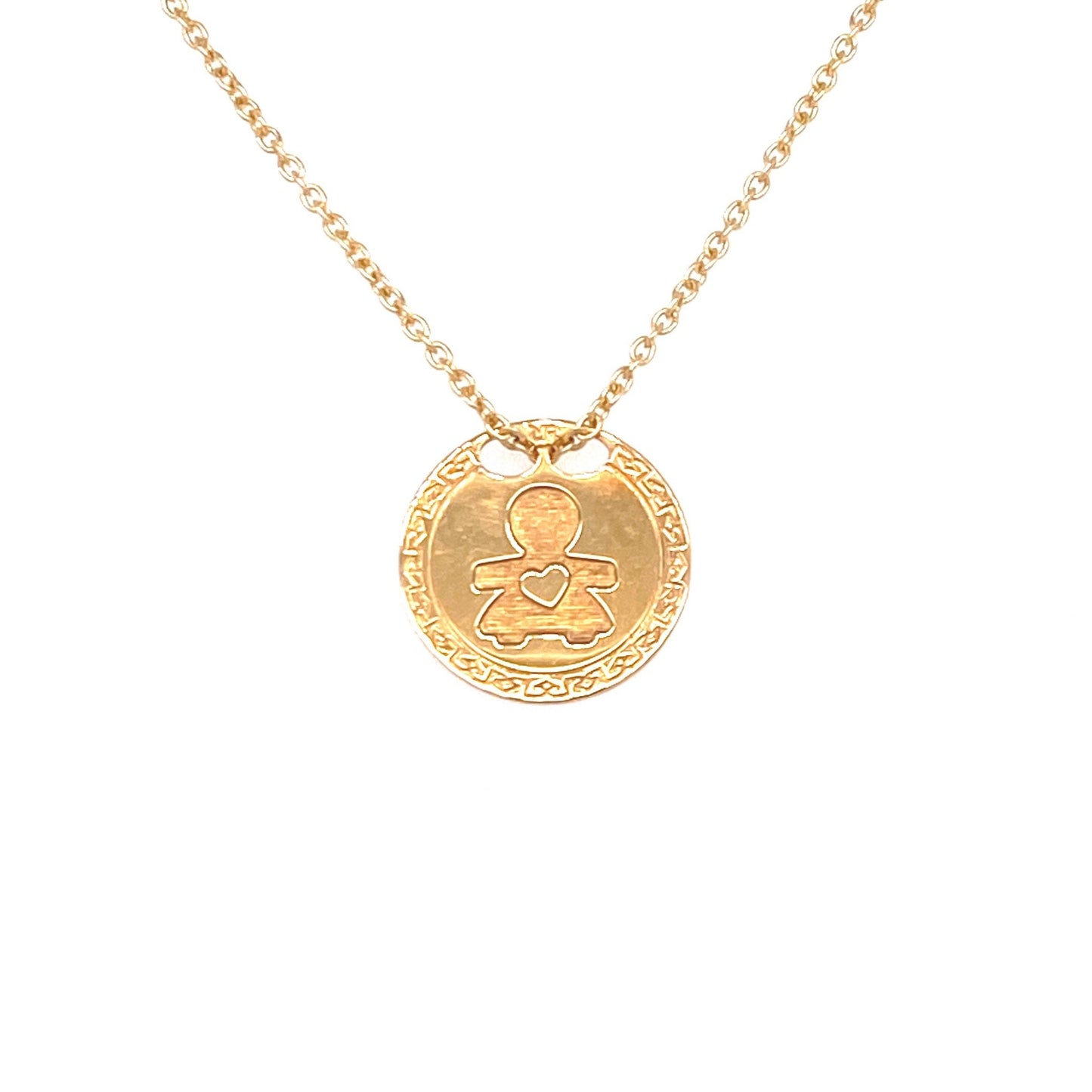 MyWorld Pendant Gold Necklace | Rebecca | Luby 