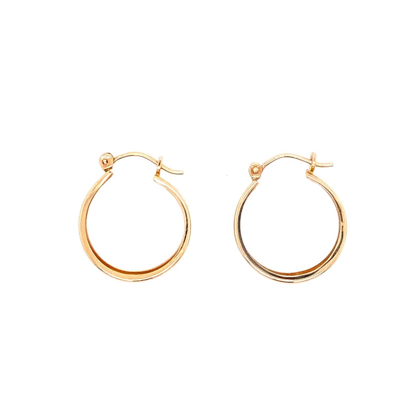 14K GOLD HUGGIES EARRINGS | Luby Gold Collection | Luby 