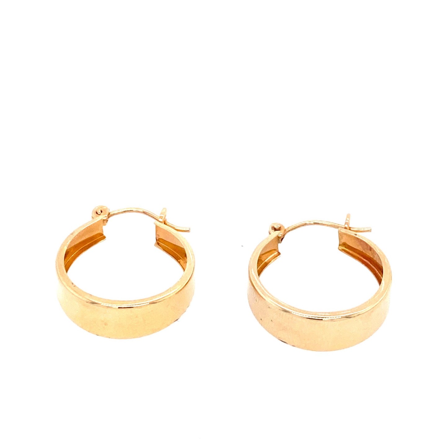 14K GOLD HUGGIES EARRINGS | Luby Gold Collection | Luby 