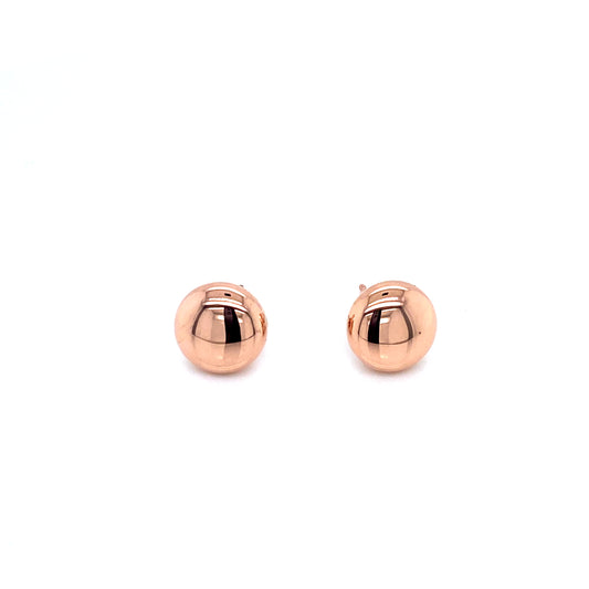 ROSE GOLD STUD EARRINGS | Luby Gold Collection | Luby 