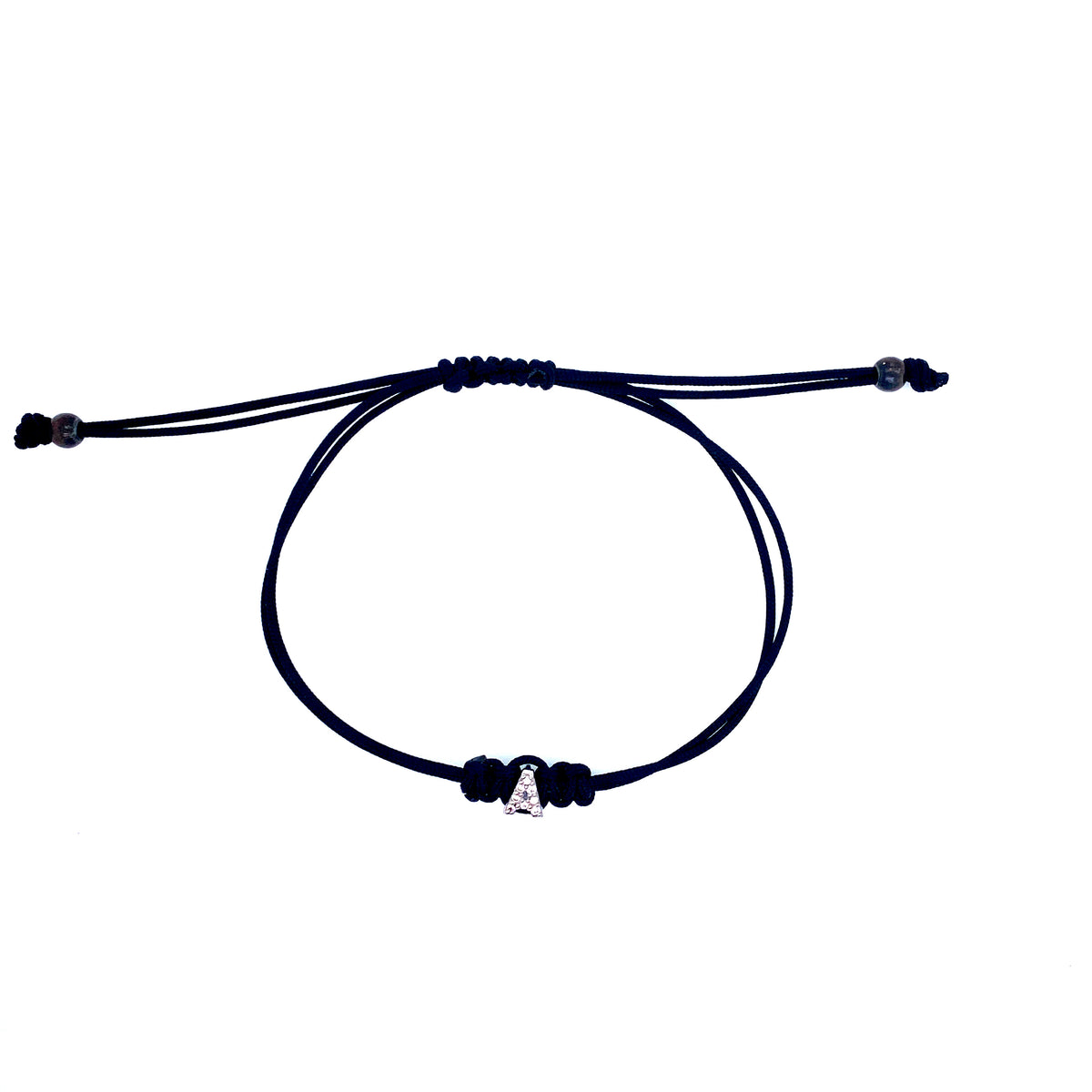 Bracelet With Small Initial A and Diamond | Bernat Rubi | Luby 
