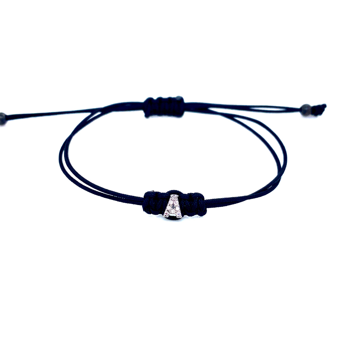 Bracelet With Small Initial A and Diamond | Bernat Rubi | Luby 