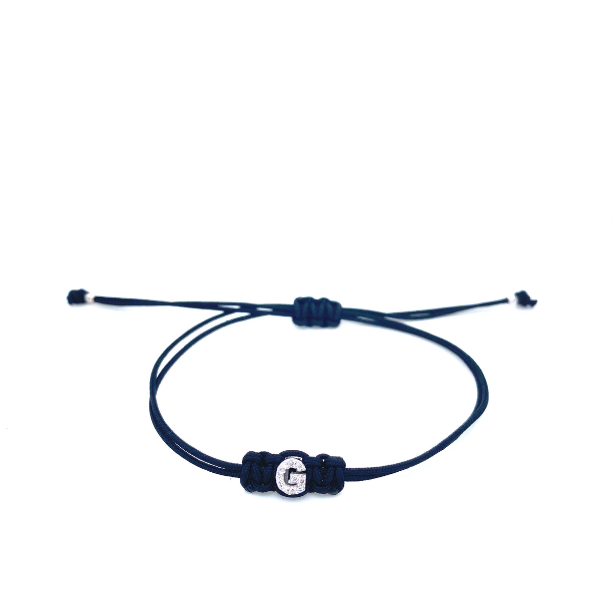 Bracelet With Small Initial G and Diamond | Bernat Rubi | Luby 