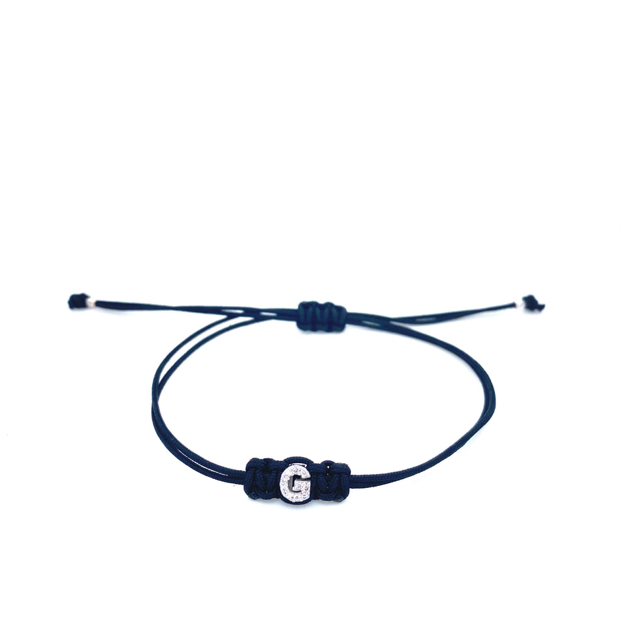 Bracelet With Small Initial G and Diamond