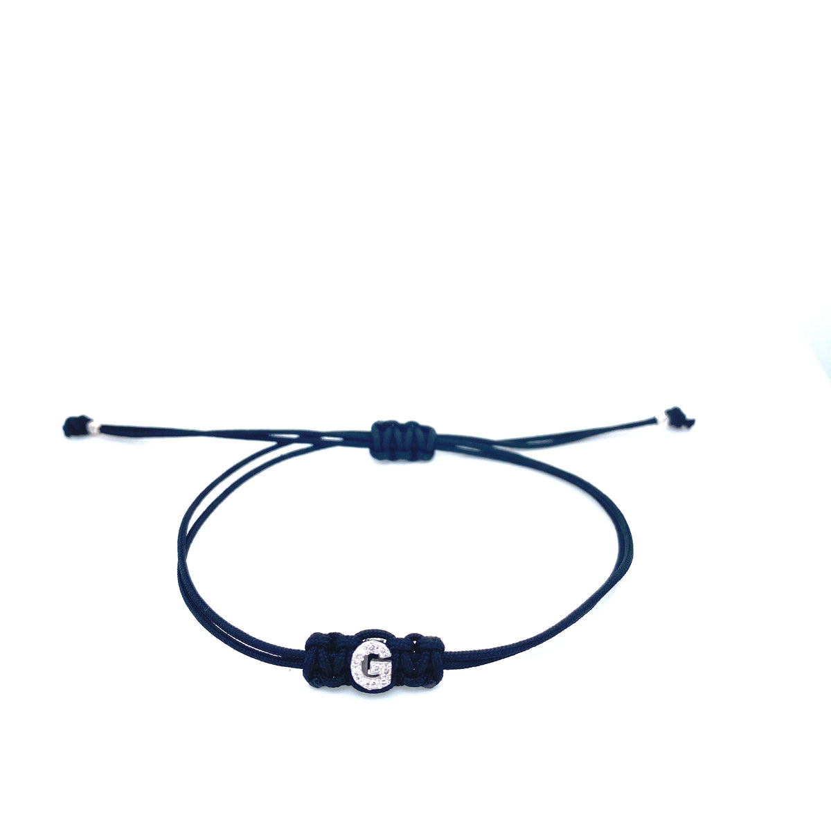 Bracelet With Small Initial G and Diamond | Bernat Rubi | Luby 